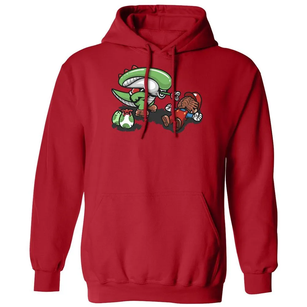 Classic Unisex Hoodie - JZS94ZNT - Red - 5