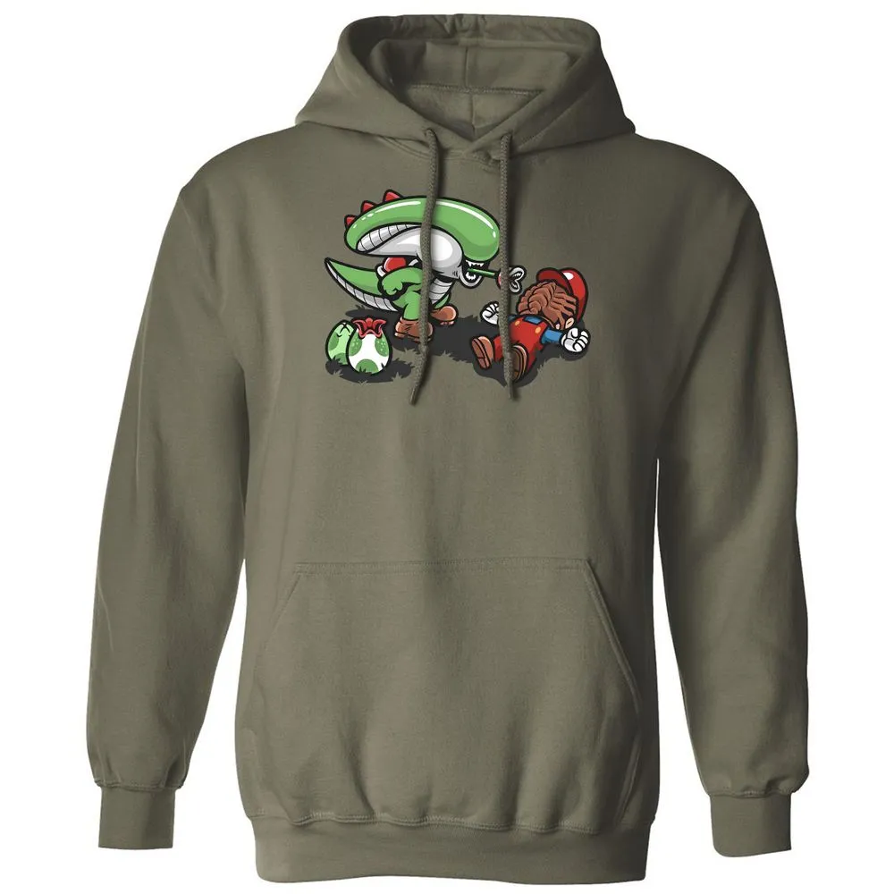 Classic Unisex Hoodie - JZS94ZNT - Military Green - 4