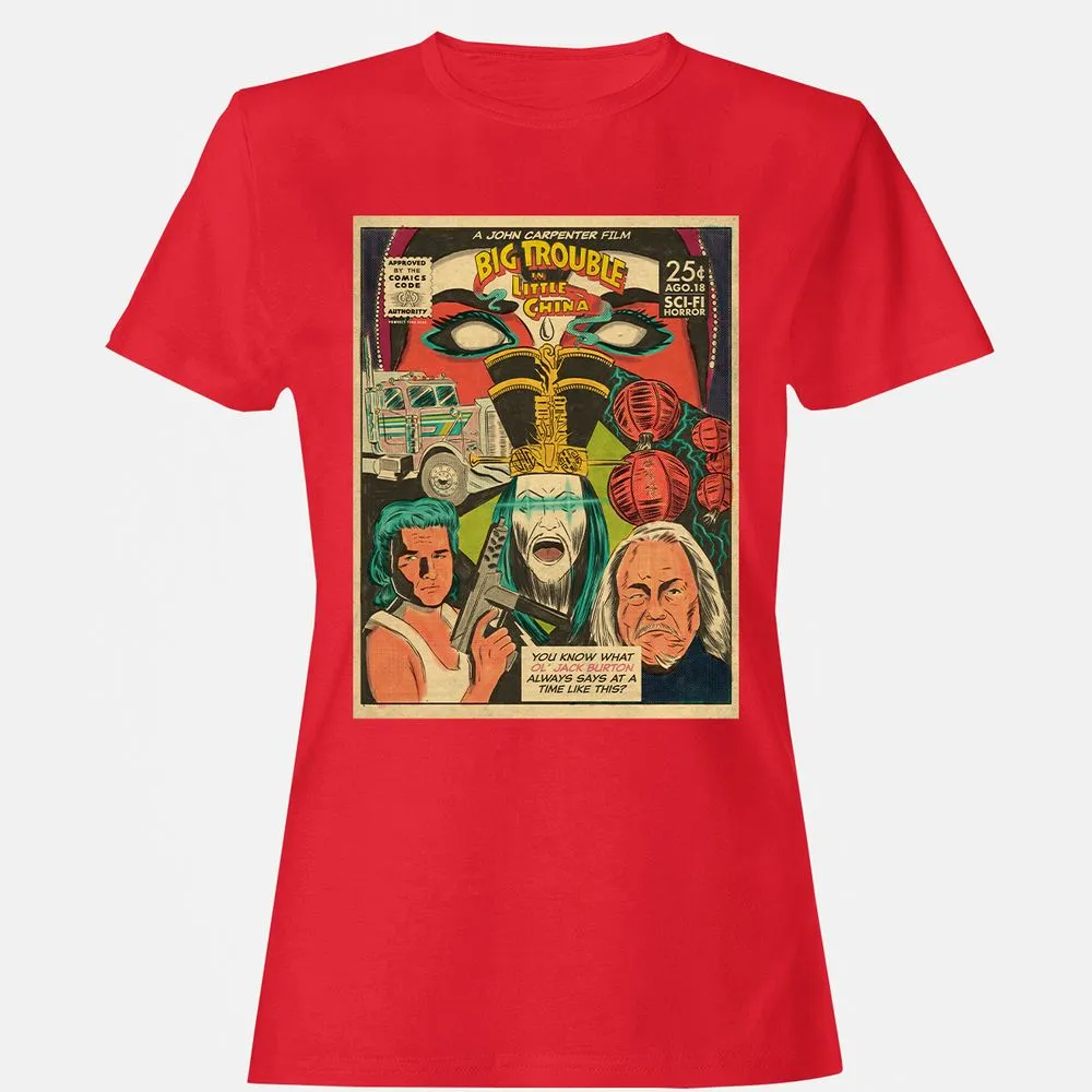 Women's T-Shirt - CTGU2KLP - Red - 13