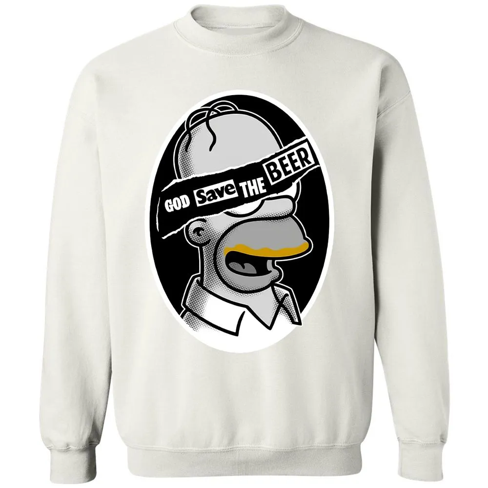 Classic Unisex Sweatshirt - G3NFZDVJ - White - 12