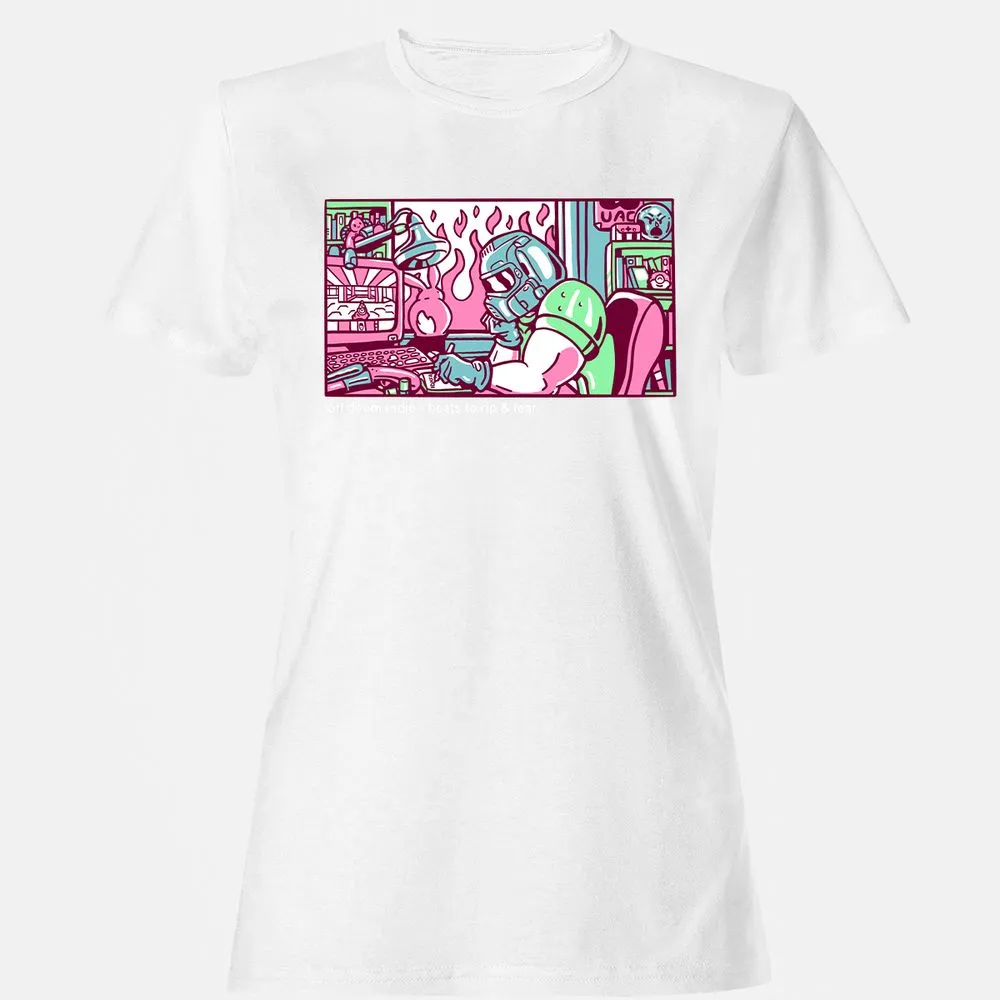 Women's T-Shirt - 3T1QUHZ9 - White - 16