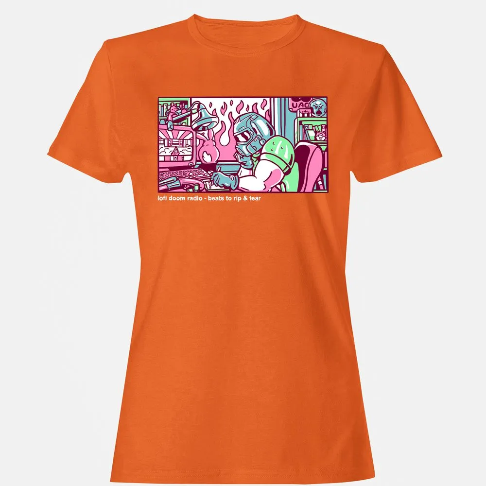 Women's T-Shirt - 3T1QUHZ9 - Orange - 11
