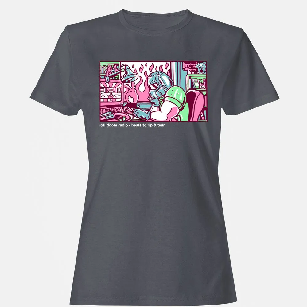 Women's T-Shirt - 3T1QUHZ9 - Dark Heather - 5