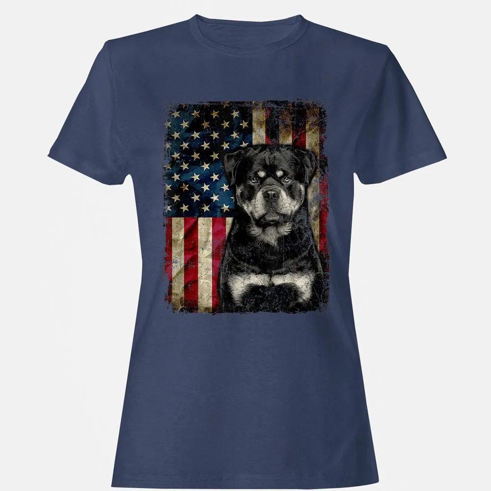 Women's T-Shirt - FRF3S7Y2 - Navy - 10
