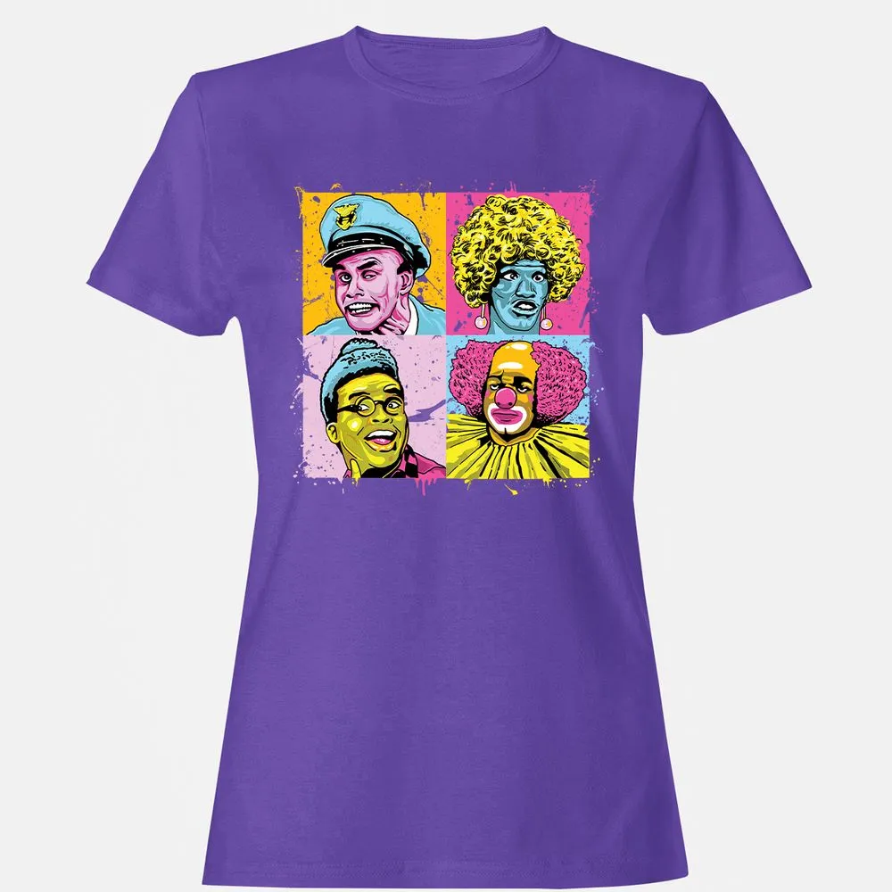 Women's T-Shirt - 11QS48YL - Purple - 12