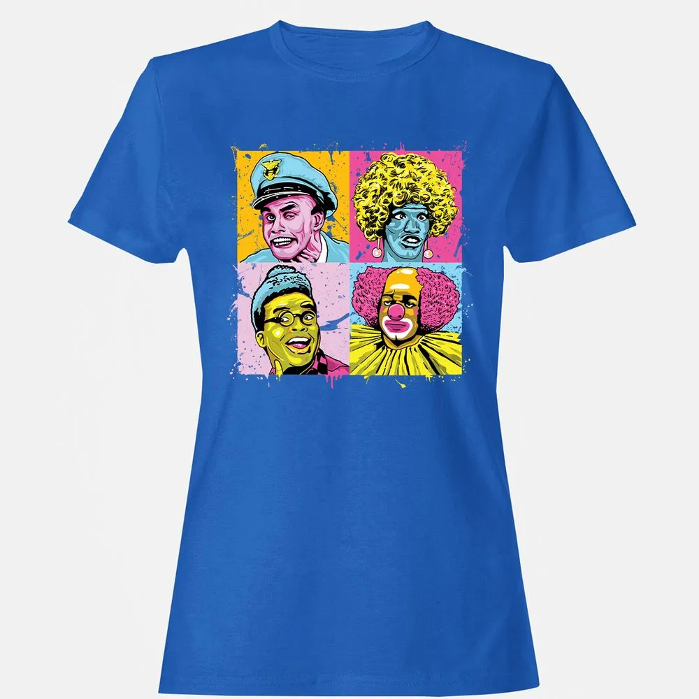 Women's T-Shirt - 11QS48YL - Royal - 14