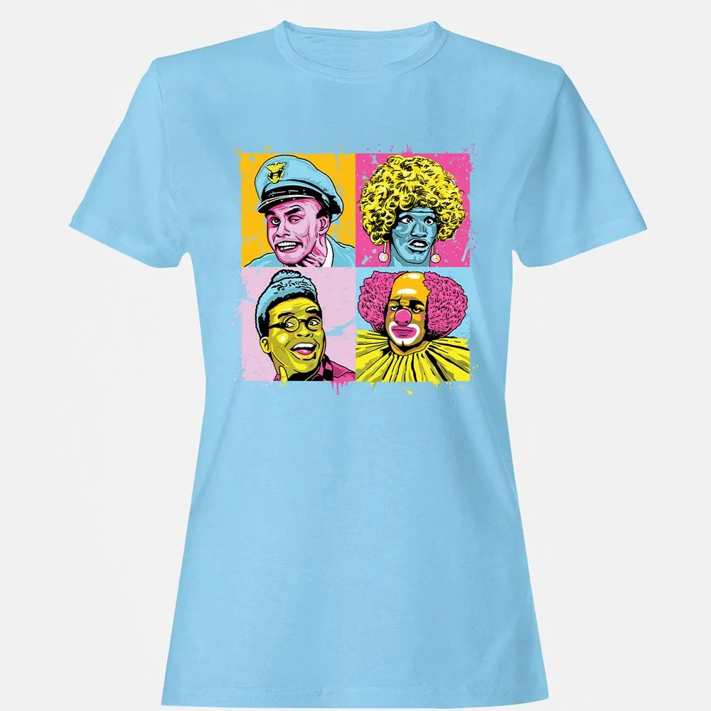 Women's T-Shirt - 11QS48YL - Light Blue - 8