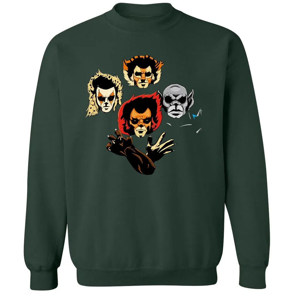 Classic Unisex Sweatshirt - C7RZ74MP - Forest Green - 4