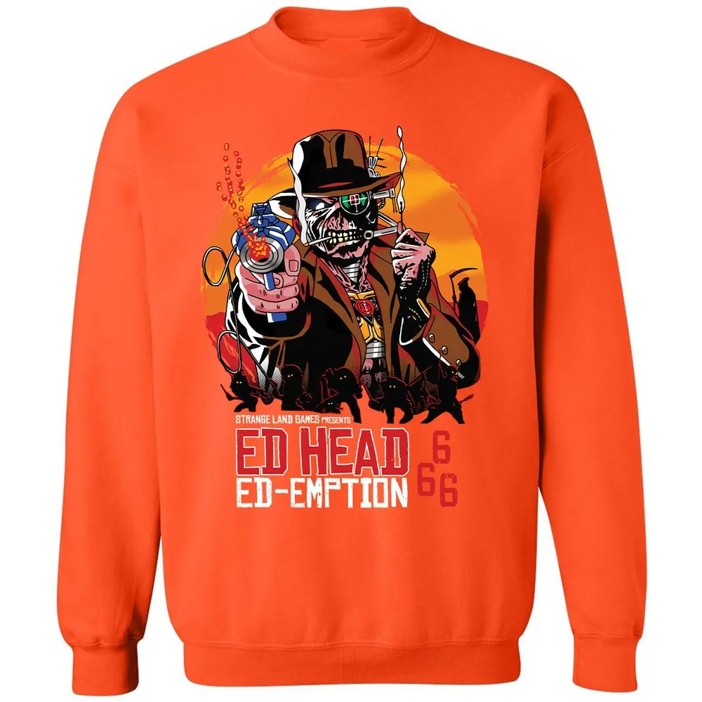 Classic Unisex Sweatshirt - GCGQ1ZEG - Orange - 10