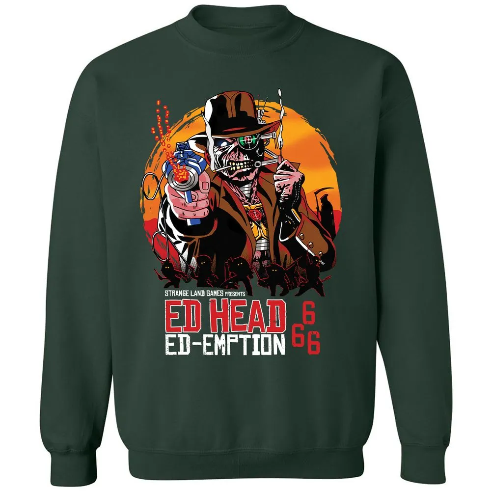 Classic Unisex Sweatshirt - GCGQ1ZEG - Forest Green - 4