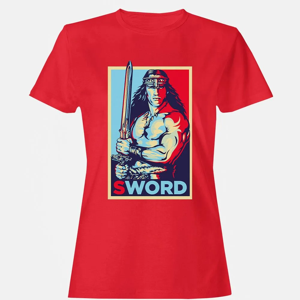 Women's T-Shirt - M2QTKENE - Red - 13