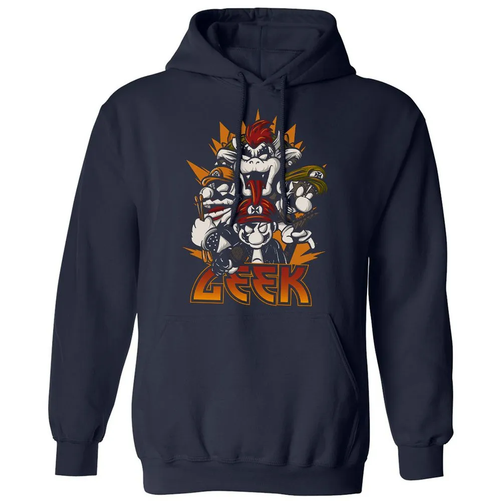 Classic Unisex Hoodie - VDUY6G8C - Navy - 2