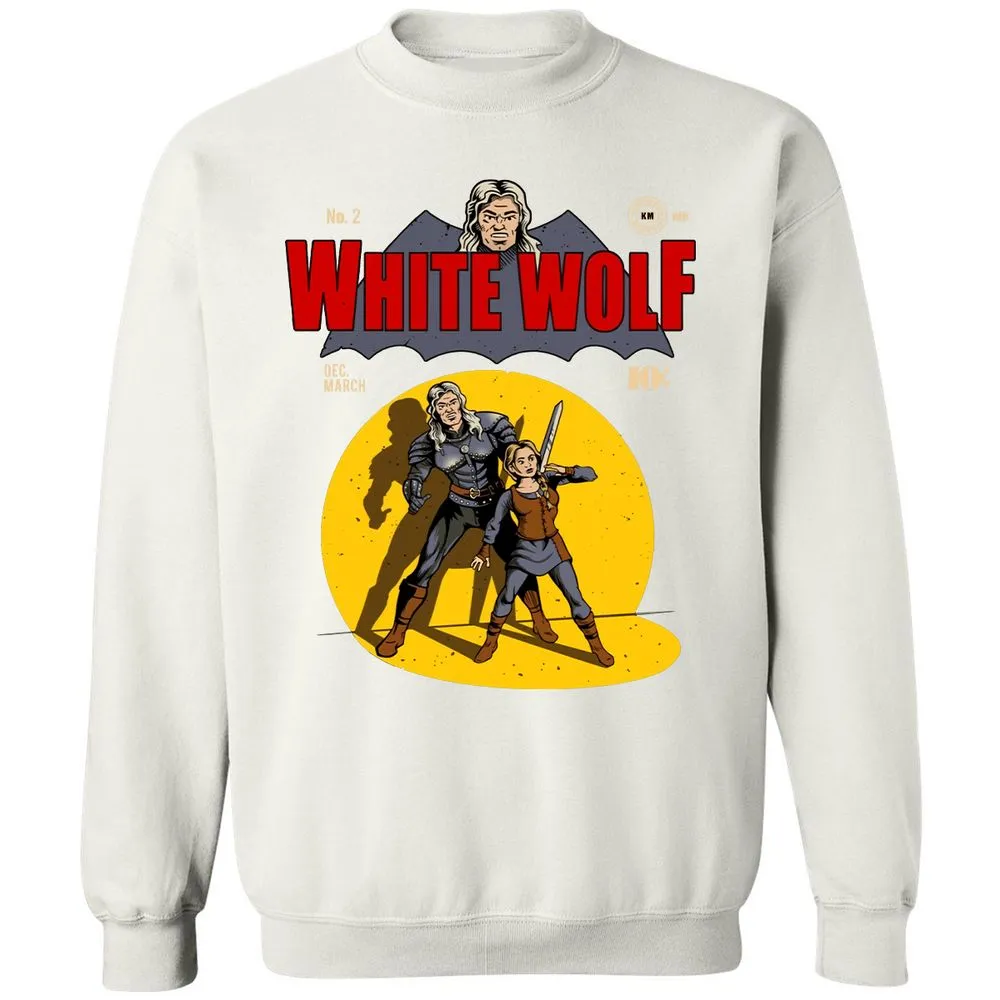 Classic Unisex Sweatshirt - SKLFQABQ - White - 12