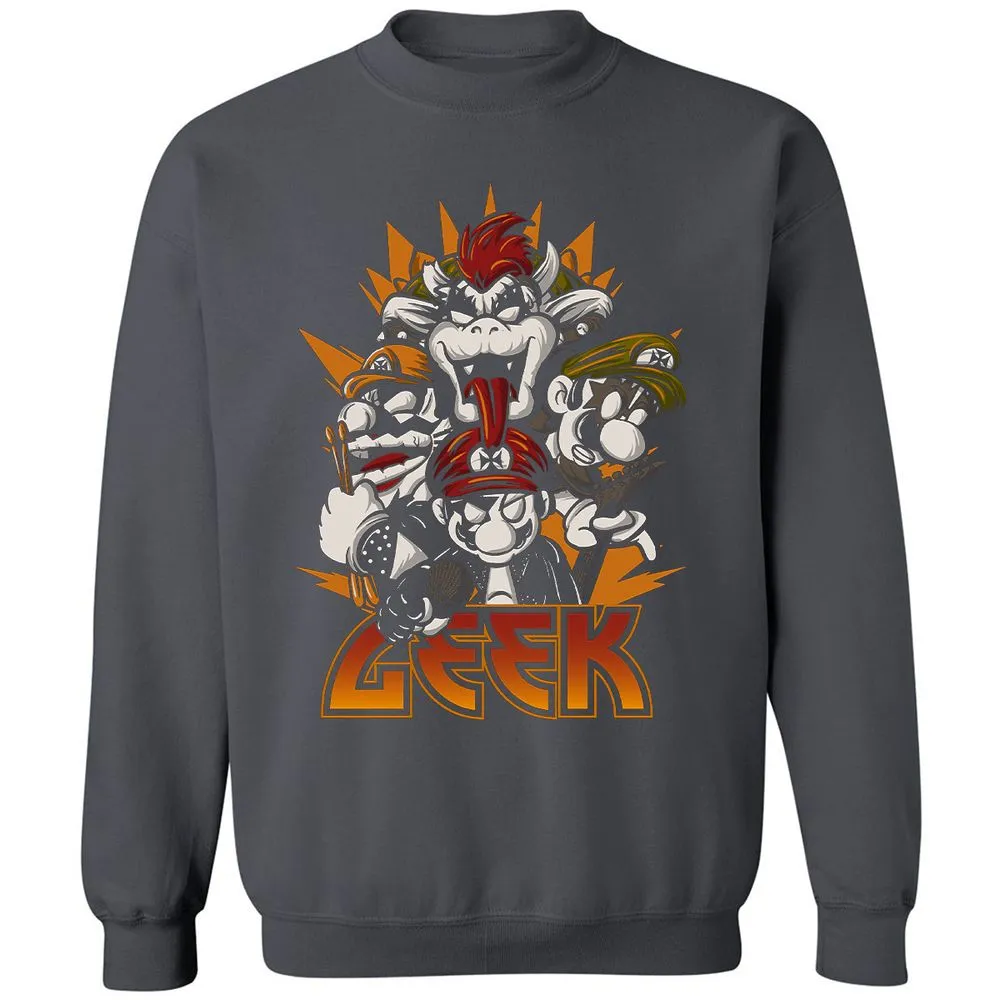Classic Unisex Sweatshirt - HKNGYSHR - Charcoal - 7