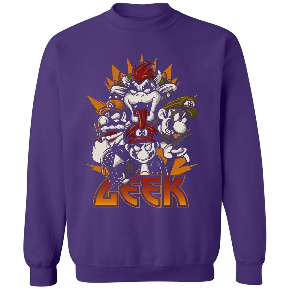 Classic Unisex Sweatshirt - HKNGYSHR - Purple - 6