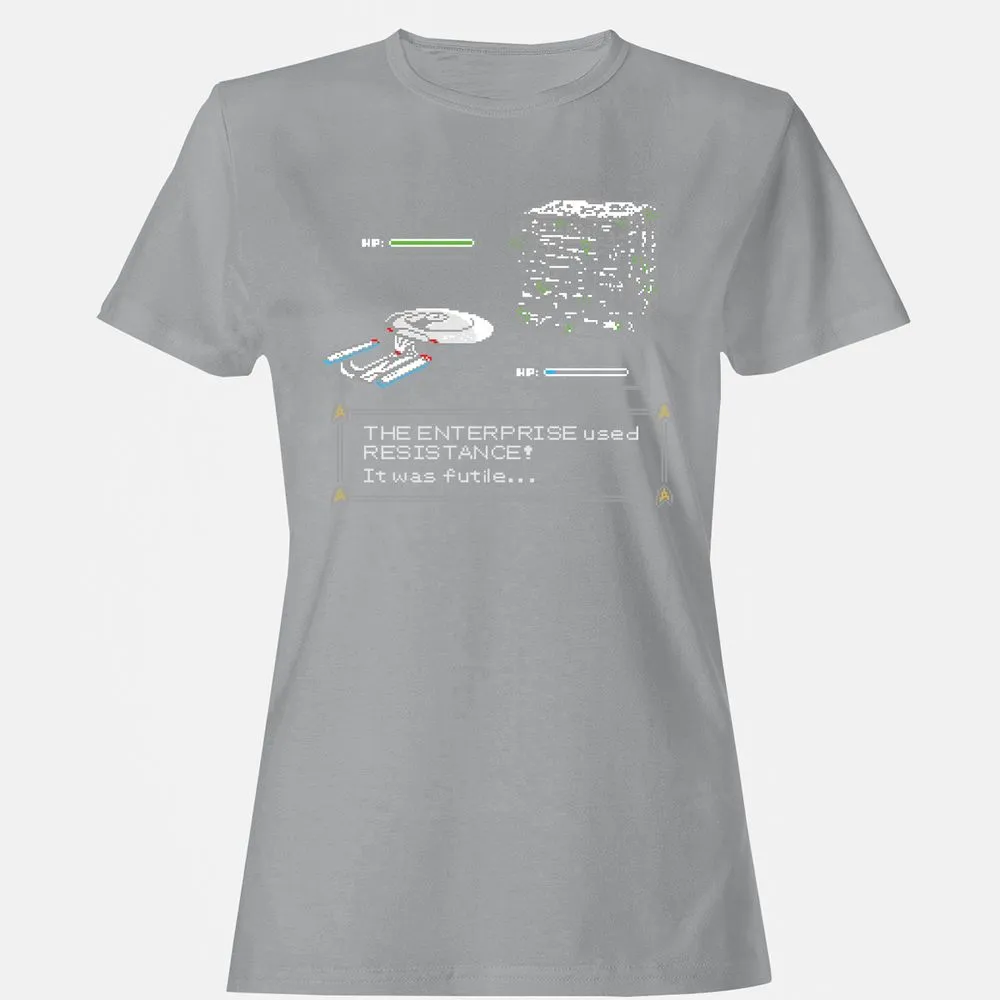 Women's T-Shirt - 5V4TRK5M - Sport Grey - 15