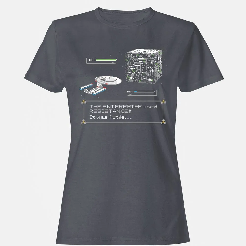Women's T-Shirt - 5V4TRK5M - Dark Heather - 5