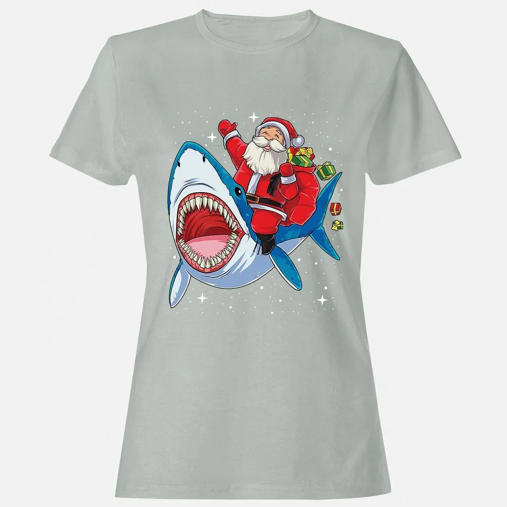 Women's T-Shirt - 51XD9KLE - Ash - 2