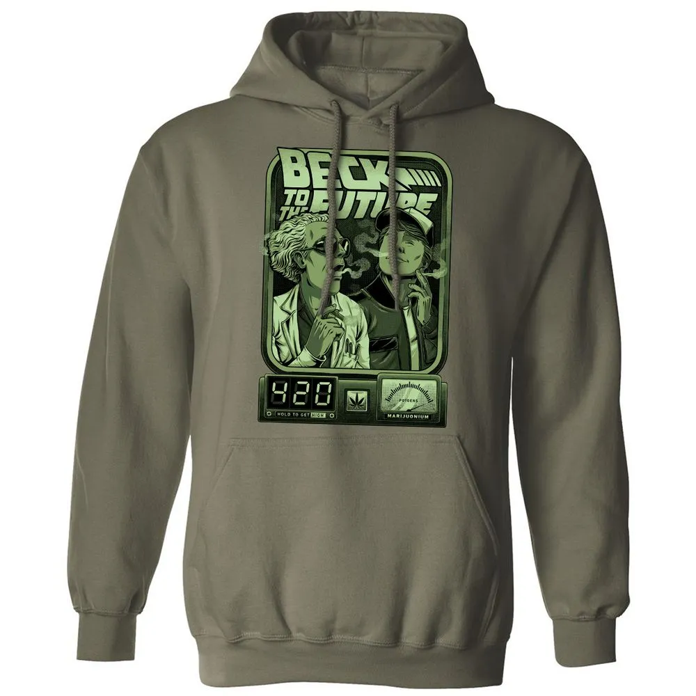 Classic Unisex Hoodie - TUHRX9LH - Military Green - 4
