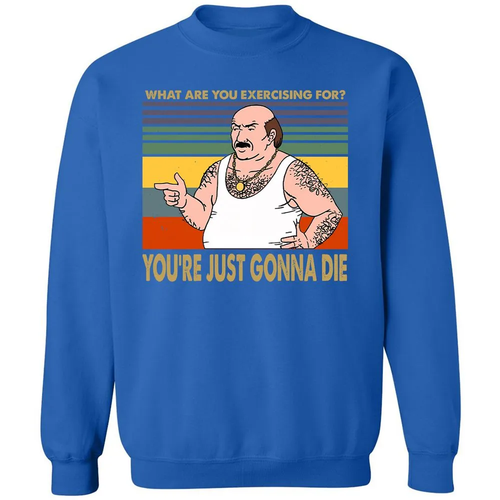 Classic Unisex Sweatshirt - S8P69CRE - Royal - 9
