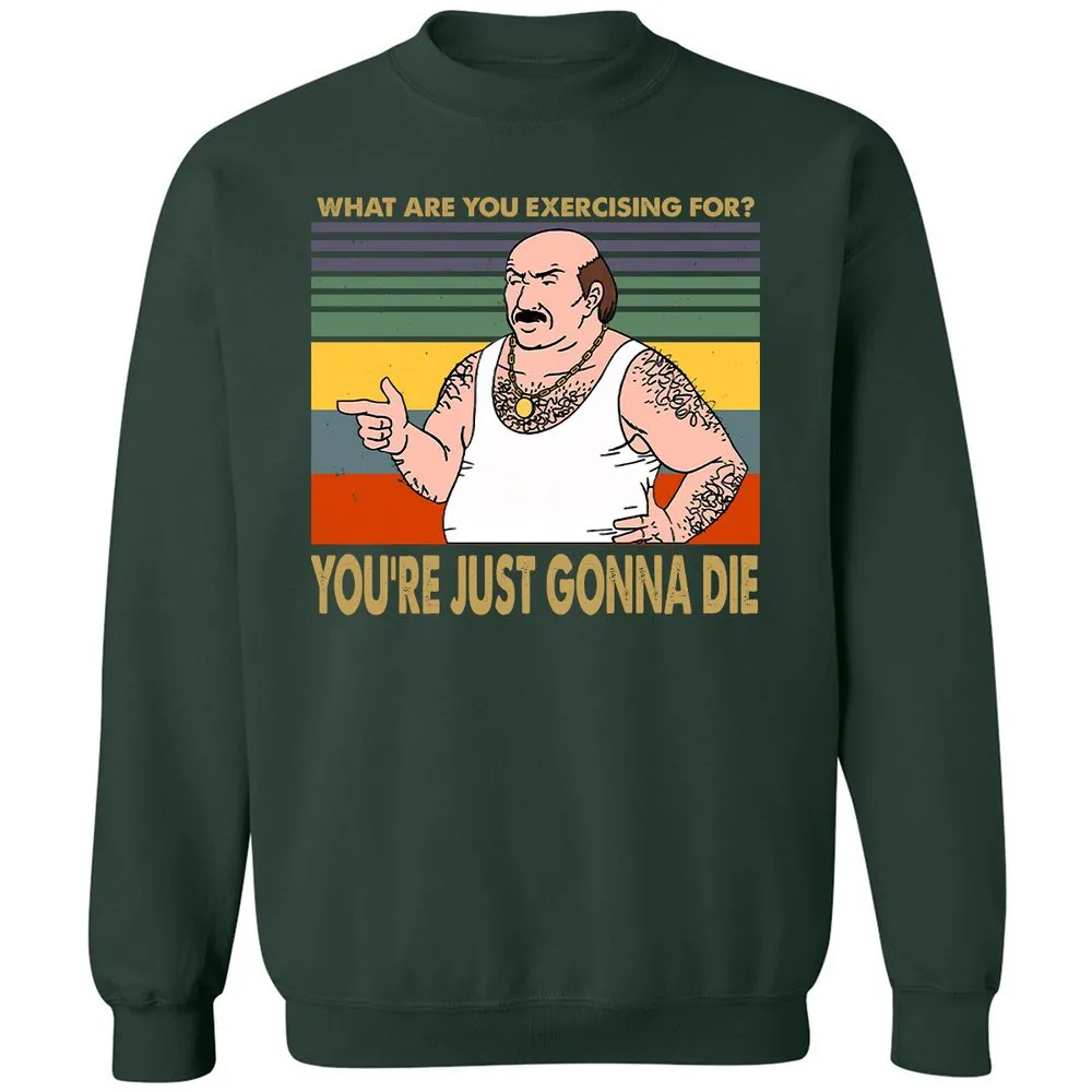 Classic Unisex Sweatshirt - S8P69CRE - Forest Green - 4