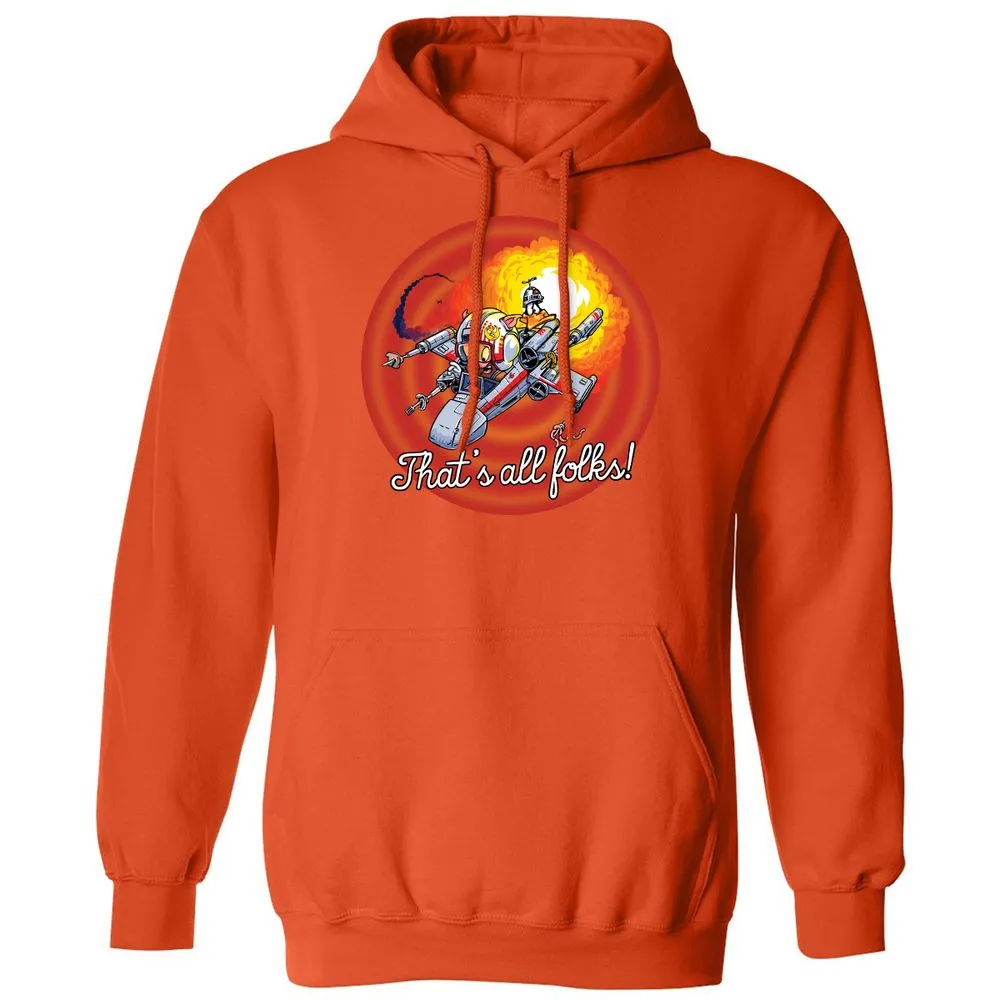 Classic Unisex Hoodie - SQMQBTJT - Orange - 10