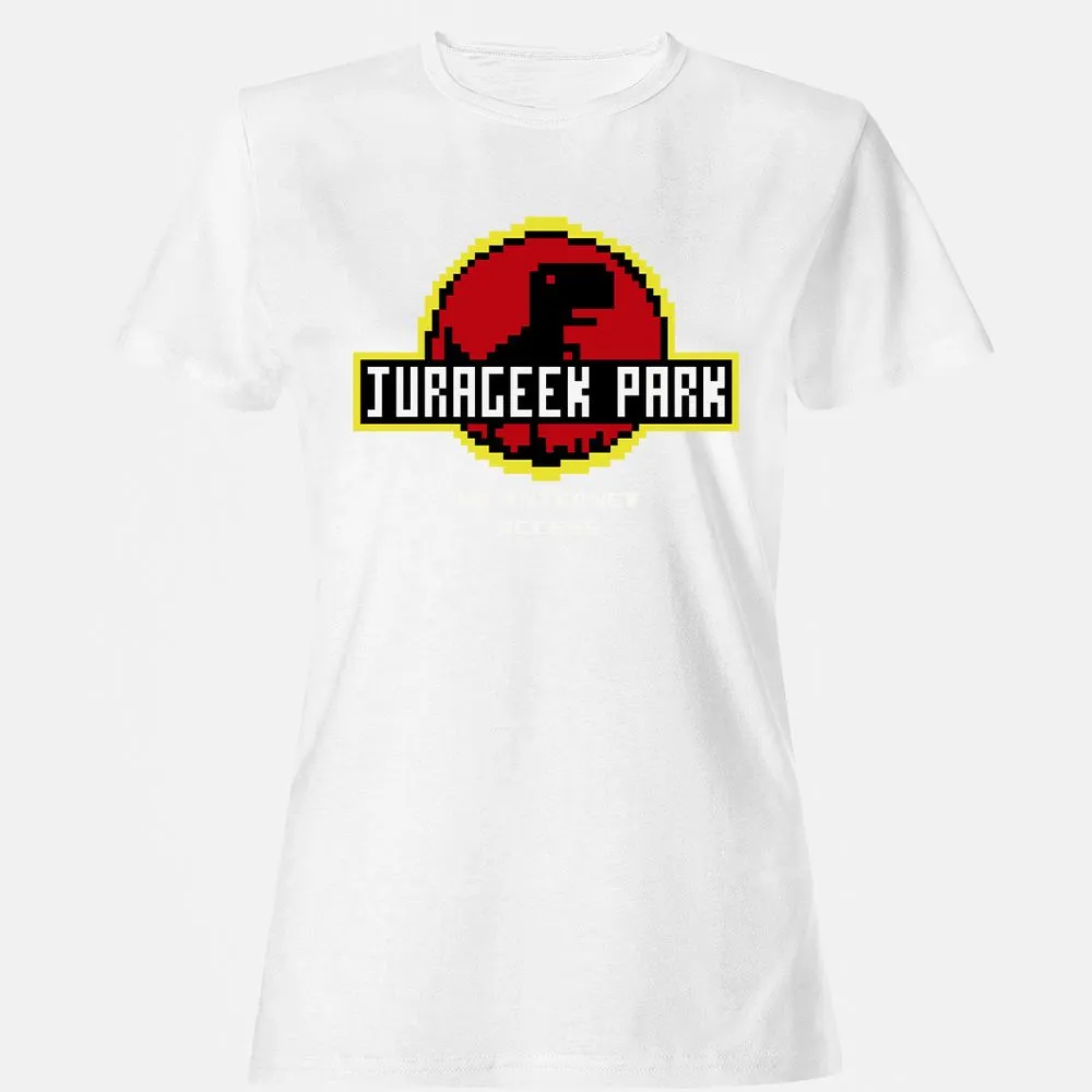 Women's T-Shirt - QYYFW99U - White - 16