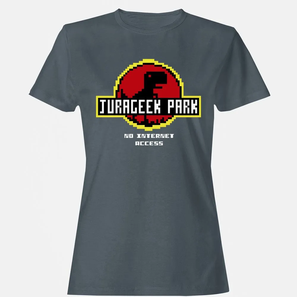 Women's T-Shirt - QYYFW99U - Charcoal - 3