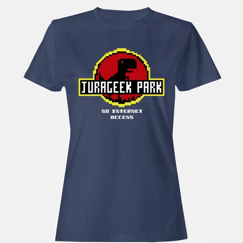 Women's T-Shirt - QYYFW99U - Navy - 10