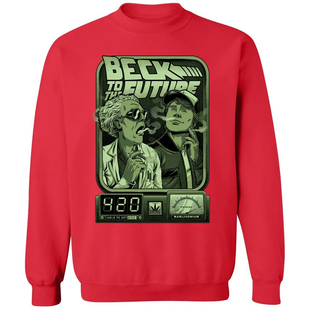 Classic Unisex Sweatshirt - MUNVRX7R - Red - 5