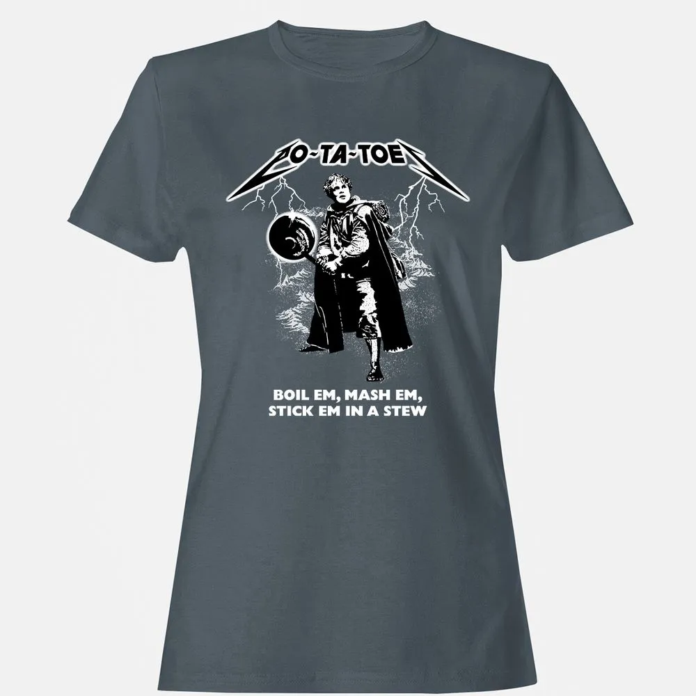 Women's T-Shirt - 1RTE46M3 - Charcoal - 3