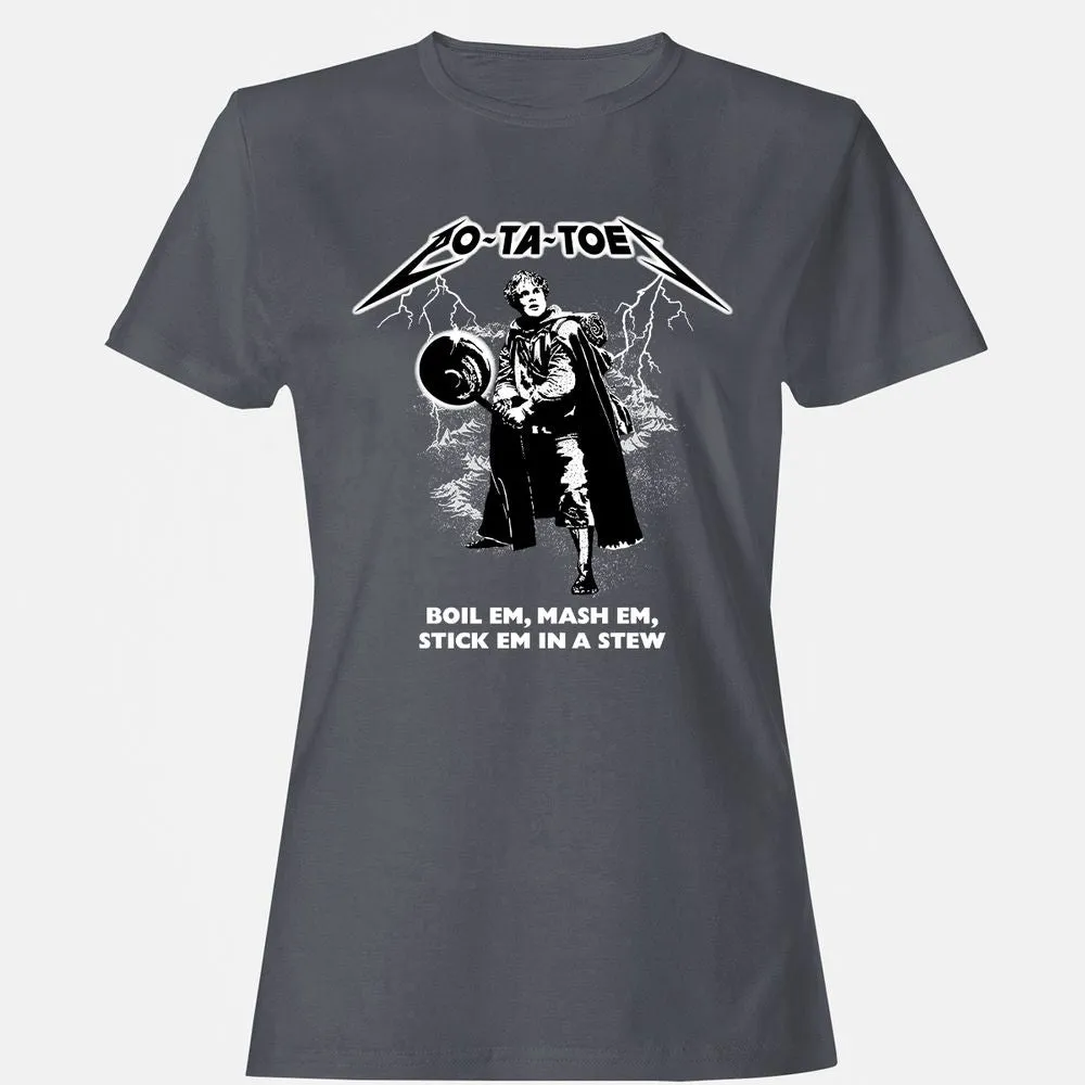 Women's T-Shirt - 1RTE46M3 - Dark Heather - 5