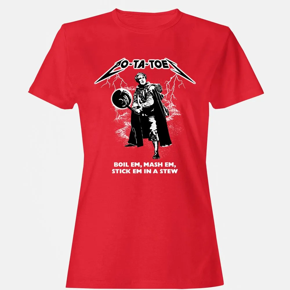 Women's T-Shirt - 1RTE46M3 - Red - 13