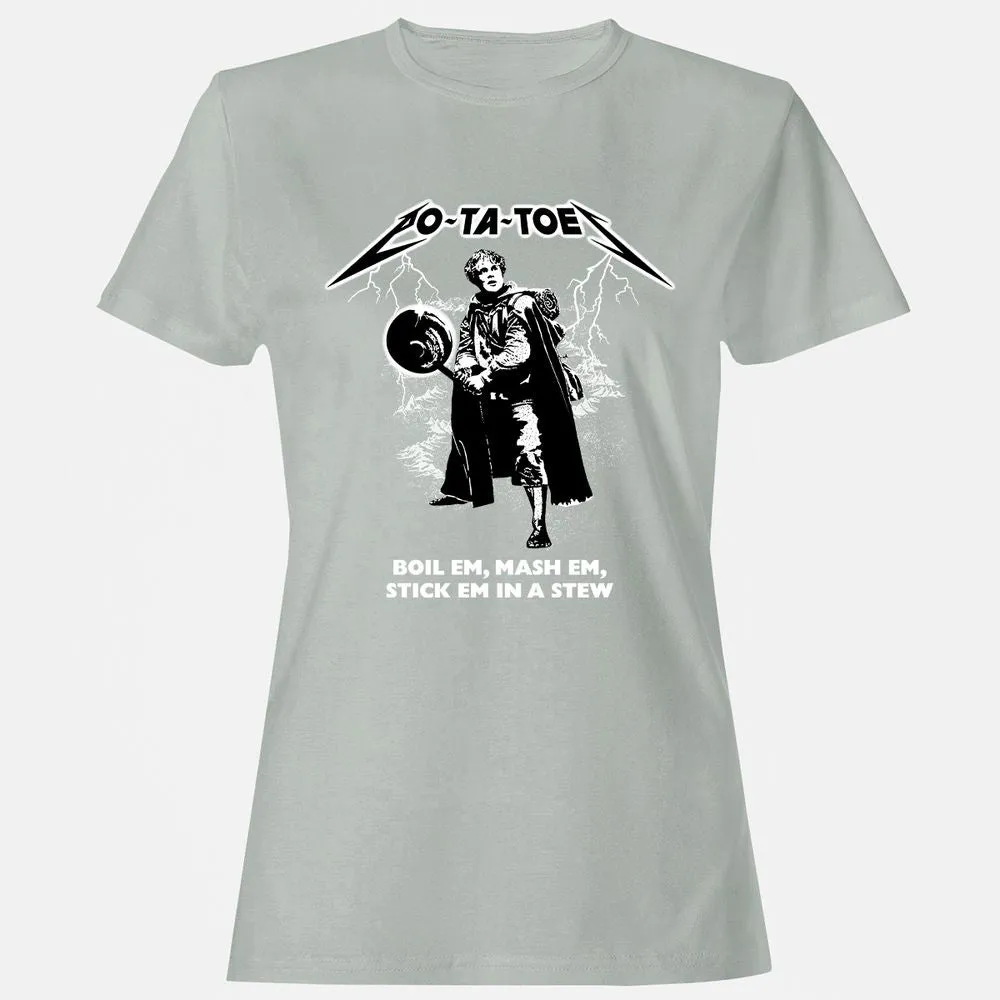 Women's T-Shirt - 1RTE46M3 - Ash - 2