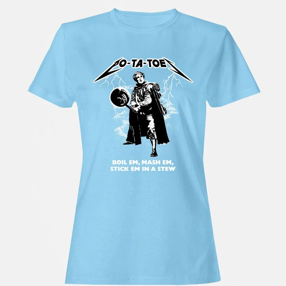 Women's T-Shirt - 1RTE46M3 - Light Blue - 8