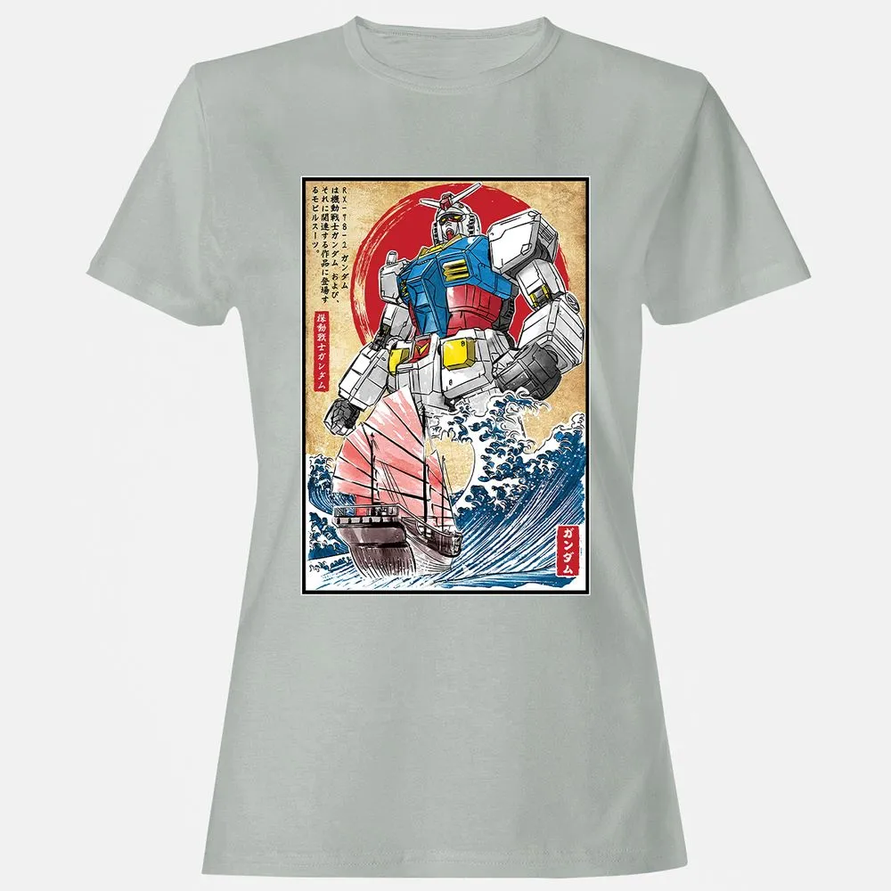 Women's T-Shirt - 18NAYG6N - Ash - 2