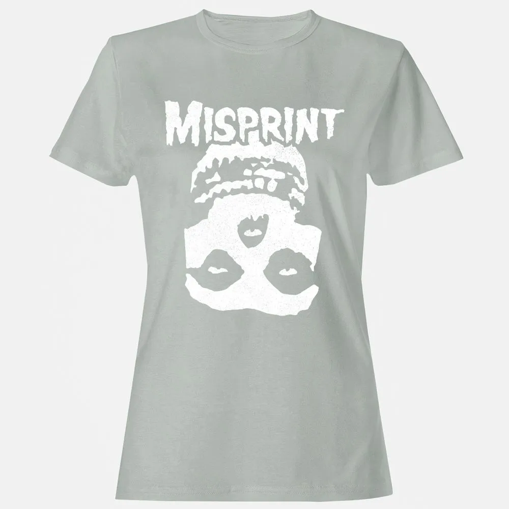 Women's T-Shirt - 3DR2QZ7Y - Ash - 2