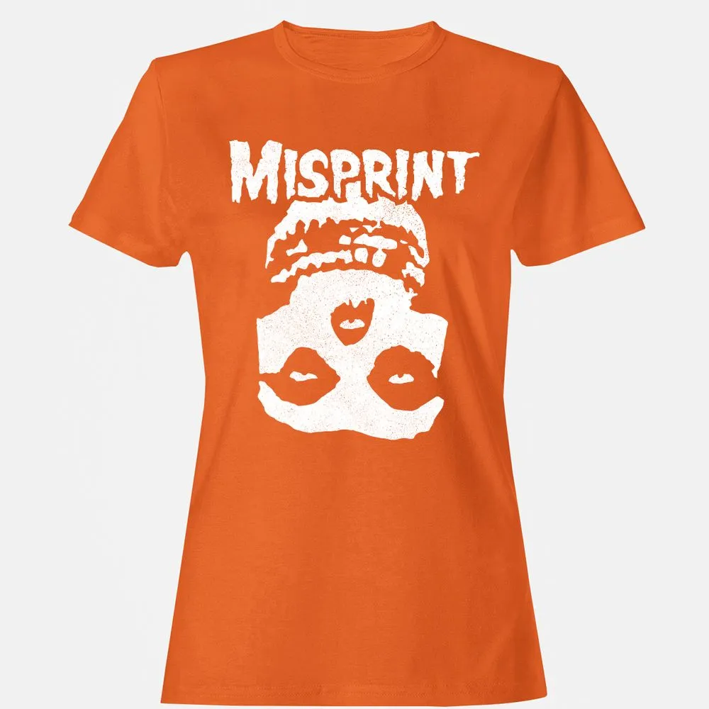 Women's T-Shirt - 3DR2QZ7Y - Orange - 11