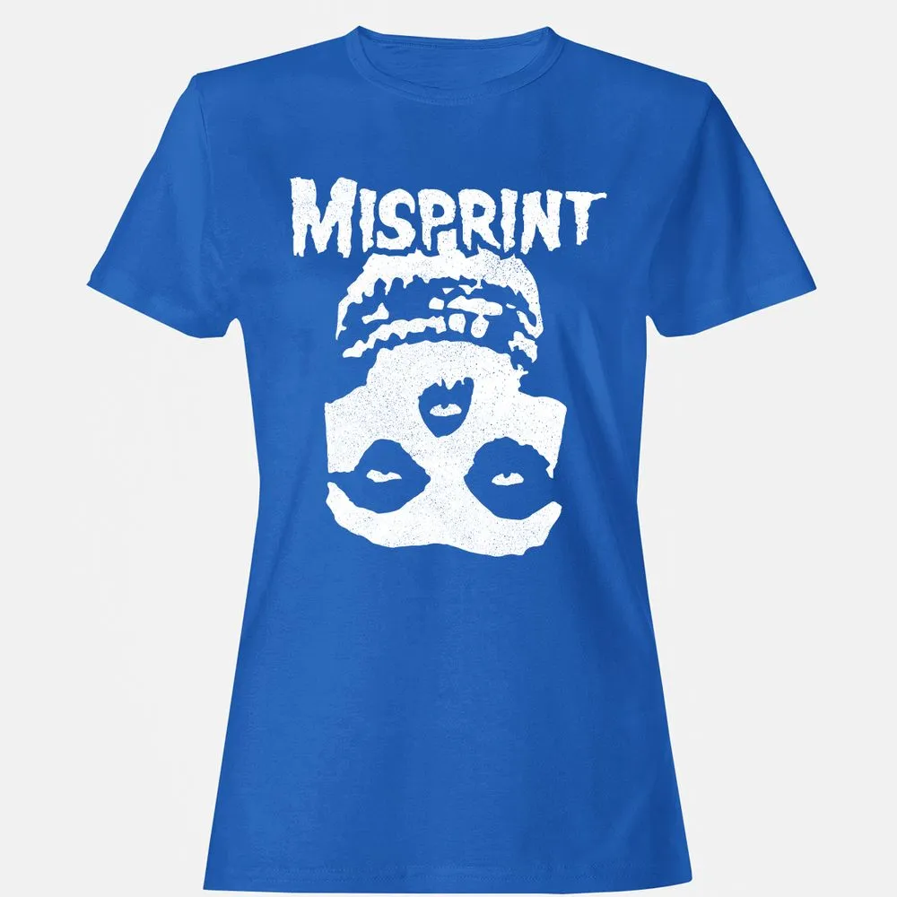 Women's T-Shirt - 3DR2QZ7Y - Royal - 14