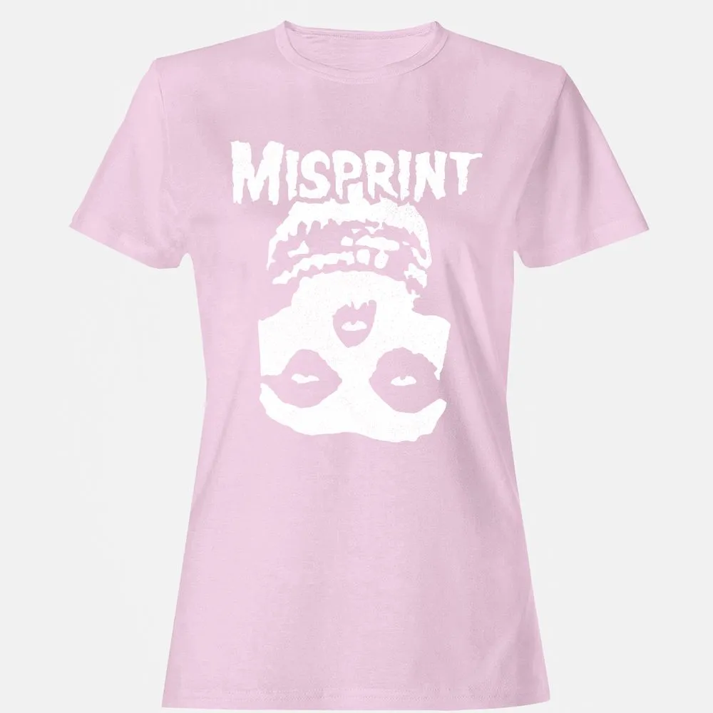 Women's T-Shirt - 3DR2QZ7Y - Light Pink - 9