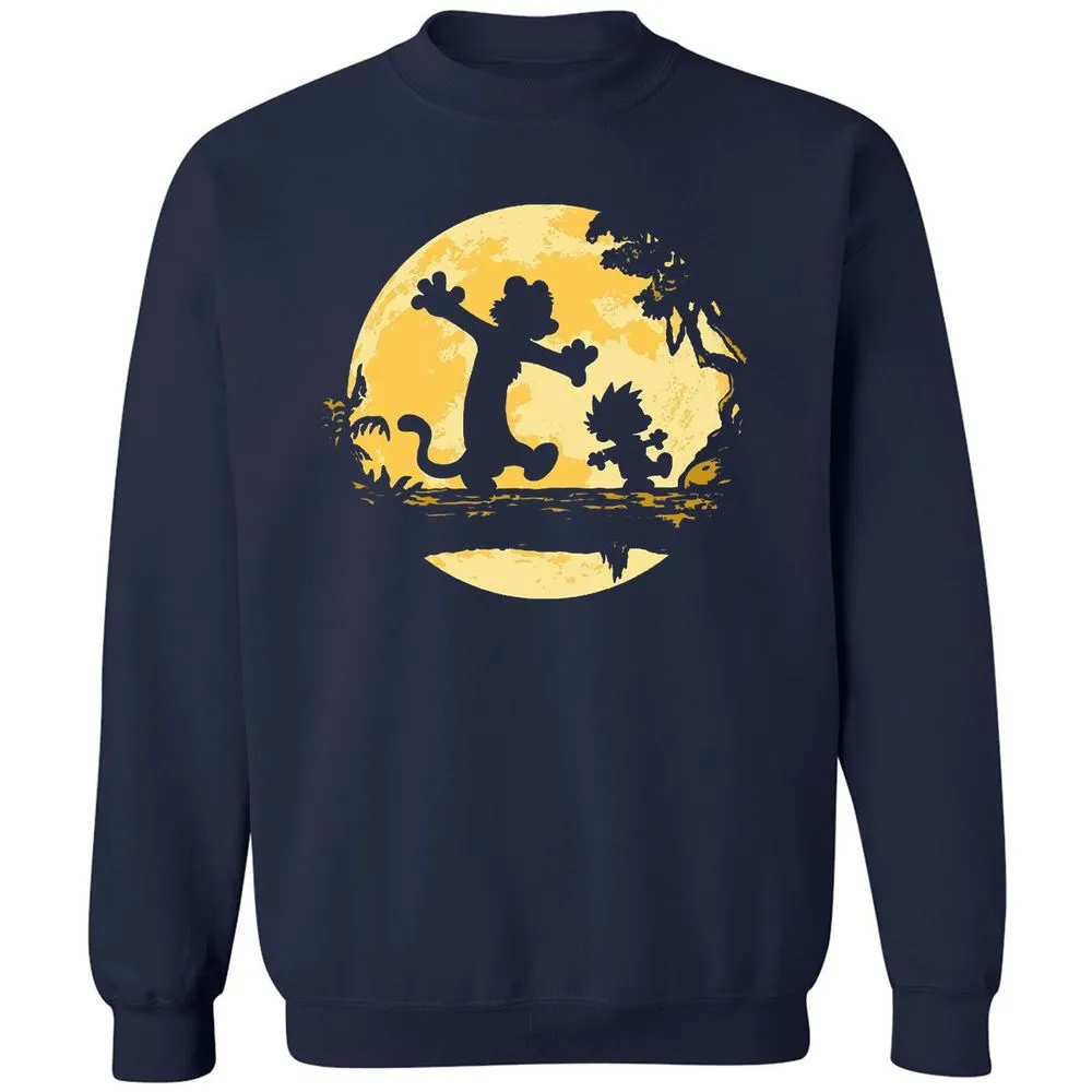 Classic Unisex Sweatshirt - 214J6YYT - Navy - 2