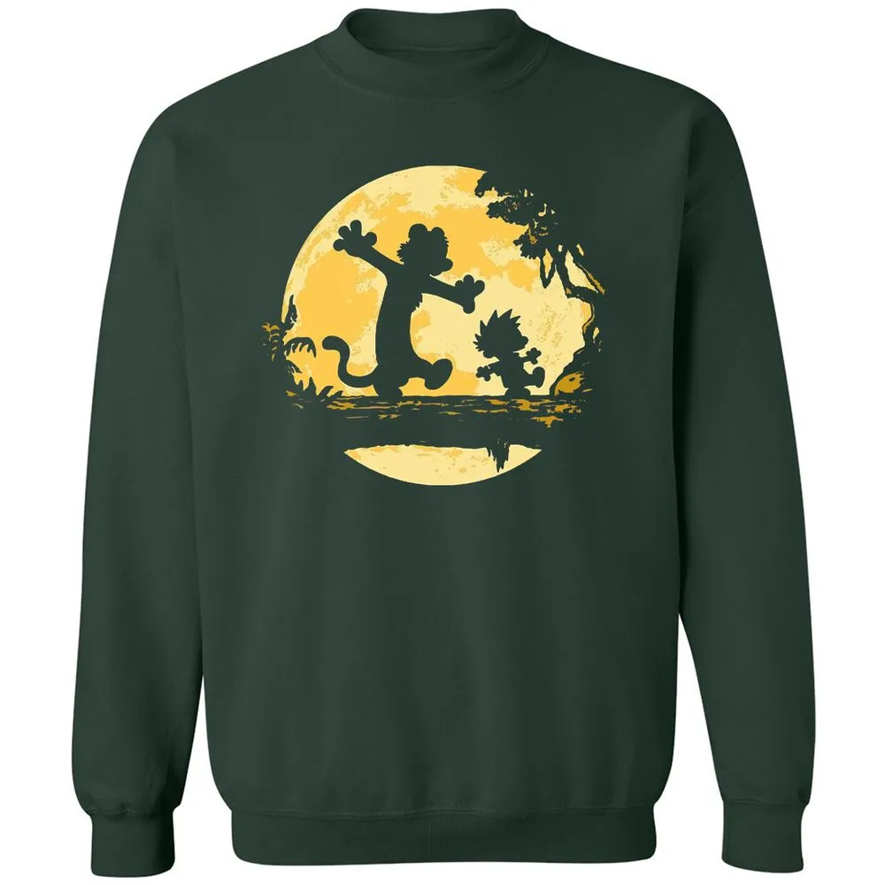 Classic Unisex Sweatshirt - 214J6YYT - Forest Green - 4