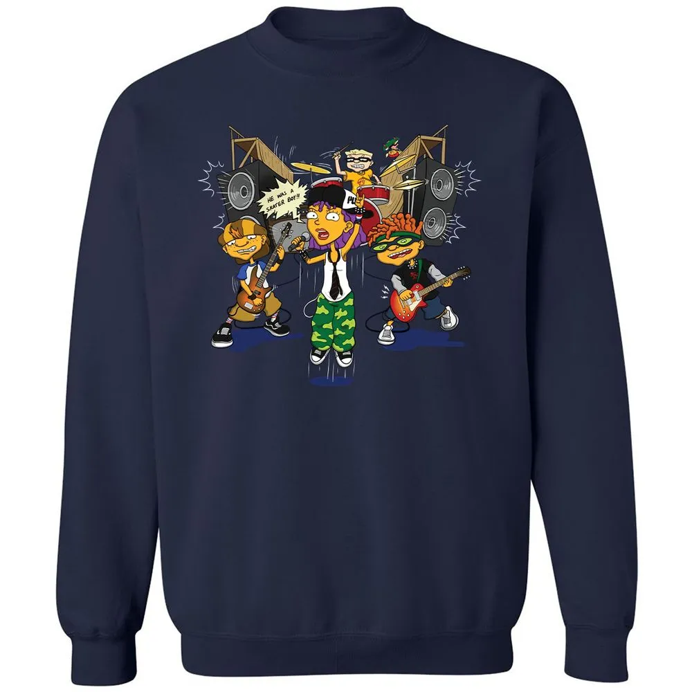 Classic Unisex Sweatshirt - DKS3ZM4Z - Navy - 2