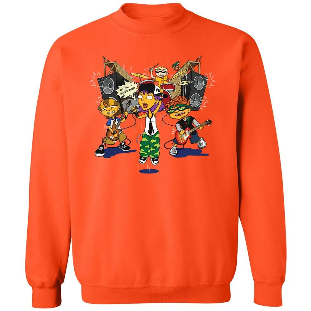 Classic Unisex Sweatshirt - DKS3ZM4Z - Orange - 10