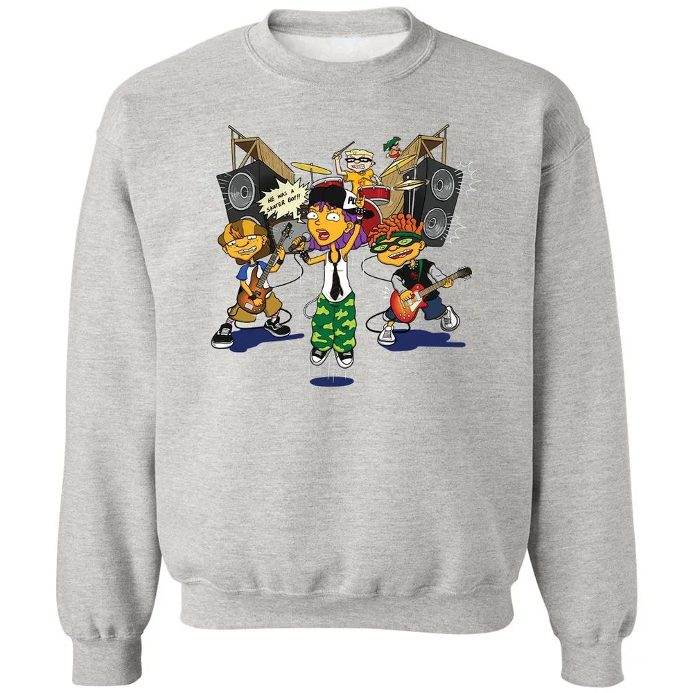 Classic Unisex Sweatshirt - DKS3ZM4Z - Ash - 8
