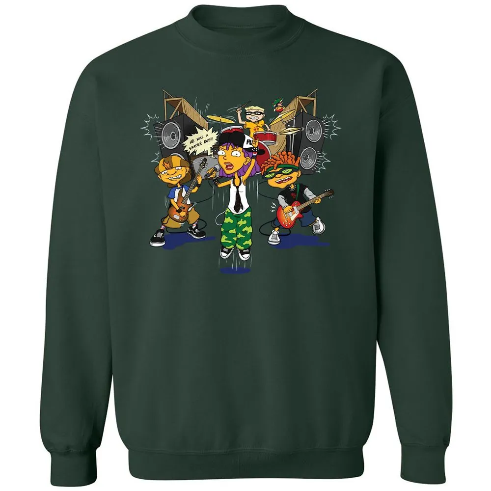 Classic Unisex Sweatshirt - DKS3ZM4Z - Forest Green - 4