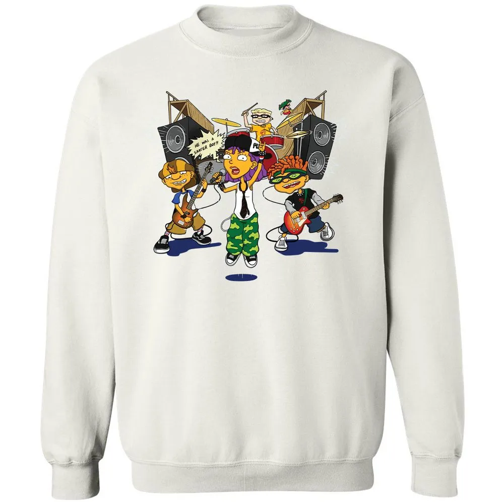 Classic Unisex Sweatshirt - DKS3ZM4Z - White - 12