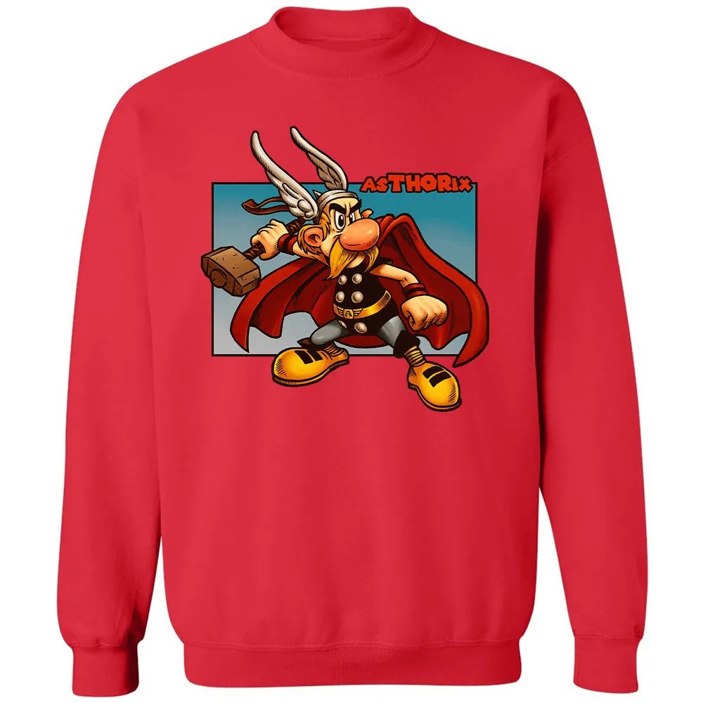 Classic Unisex Sweatshirt - LKJTVGS6 - Red - 5