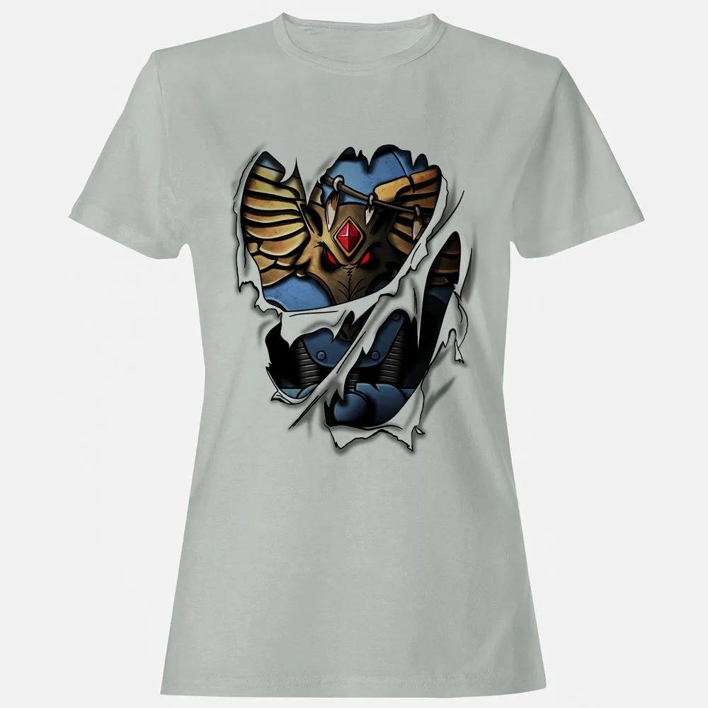 Women's T-Shirt - E57YKH7P - Ash - 2