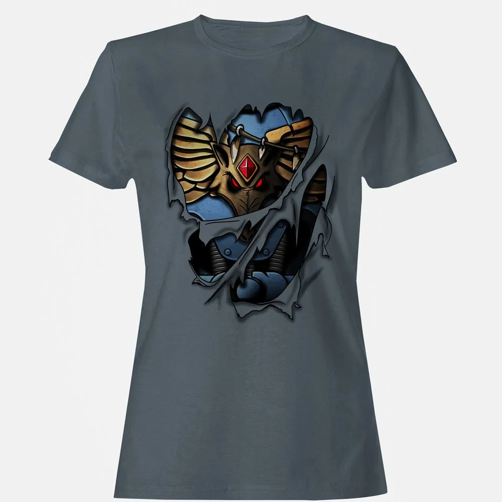 Women's T-Shirt - E57YKH7P - Charcoal - 3